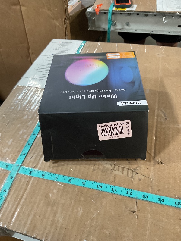 Photo 1 of **MISSING POWER CORD***
MOMILLA Sunrise Alarm Clock, Smart Wake-up Light Compatible with Alexa, Dual Alarms with FM Radio, Snooze Function for Heavy Sleepers, Adults&Kids