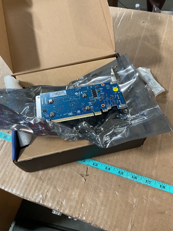 Photo 1 of ***(NO RETURNS OR REFUNDS/ FOR PARTS ONLY/ NON FUNCTIONAL)***
Sparkle Intel Arc A310 ECO, 4GB GDDR6, 50W TBP, Short Bracket is Included, Low-Profile, Single Fan, Single Slot, HDMI x1, Mini DisplayPort x2, SA310C-4G