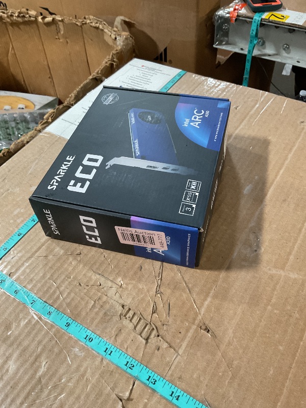 Photo 1 of ***(NO RETURNS OR REFUNDS/ FOR PARTS ONLY/ NON FUNCTIONAL)***
Sparkle Intel Arc A310 ECO, 4GB GDDR6, 50W TBP, Short Bracket is Included, Low-Profile, Single Fan, Single Slot, HDMI x1, Mini DisplayPort x2, SA310C-4G