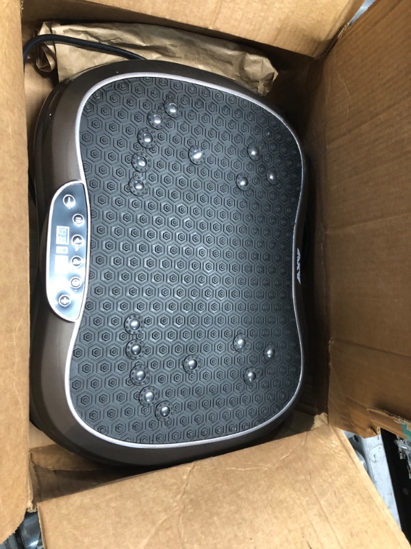Photo 1 of 
AXV Vibration Plate Fitness Platform Exercise Machine Vibrating Lymphatic Drainage Shaking Full Body Shaker Workout Vibrate Stand Shake Board Sport Gym for Weight Loss Fat Burner for Women Men