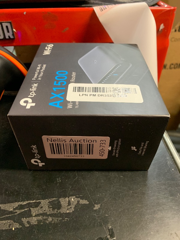 Photo 1 of TP-Link Ultra-Portable Wi-Fi 6 AX1500 Travel Router TL-WR1502X | Easy Public WiFi Sharing | Hotel/RV/Travel Approved | Phone WiFi Tether | USB C Powered | Multi-Mode | Tether App | Durable Design