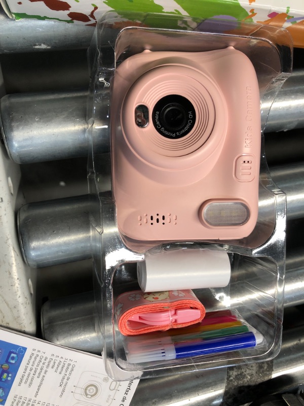 Photo 1 of ***(MISSING SOME ACCESSORIES)***
Instant Print Camera for Kids, 3.0" HD 32MP Kids Camera 1080P with 3 Rolls of Printer Paper, Birthday Gifts Toy for 3-12 Year Old Girls Boys with 32GB SD Card-Pink