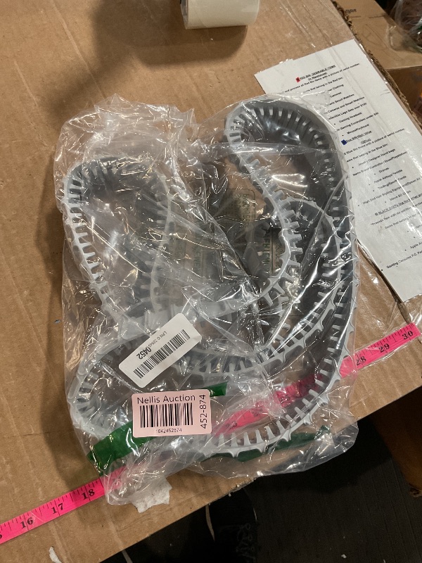 Photo 1 of (2 Pack) Replacement Gray Tracks for Maytronics Dolphin Robotic Pool Cleaners with Part Number 9983152-R2 Dolphin Parts
