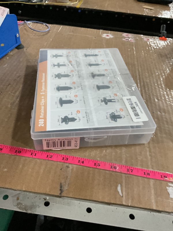 Photo 1 of **MISSING MOST PARTS**
GOOACC - GRC-33 240PCS Bumper Retainer Clips Car Plastic Rivets Fasteners Push Retainer Kit Most Popular Sizes Auto Push Pin Rivets Set -Door Trim Panel Fender Clips for GM Ford Toyota Honda Chrysler