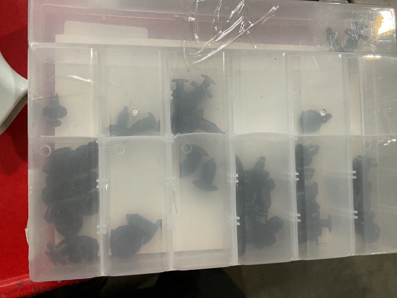 Photo 1 of **MISSING MOST PARTS**
GOOACC - GRC-33 240PCS Bumper Retainer Clips Car Plastic Rivets Fasteners Push Retainer Kit Most Popular Sizes Auto Push Pin Rivets Set -Door Trim Panel Fender Clips for GM Ford Toyota Honda Chrysler