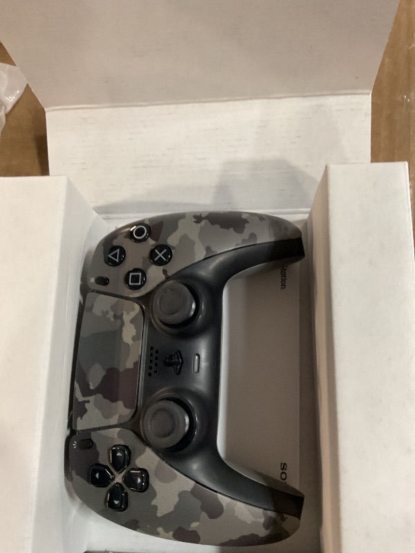 Photo 1 of PlayStation DualSense® Wireless Controller - Gray Camouflage