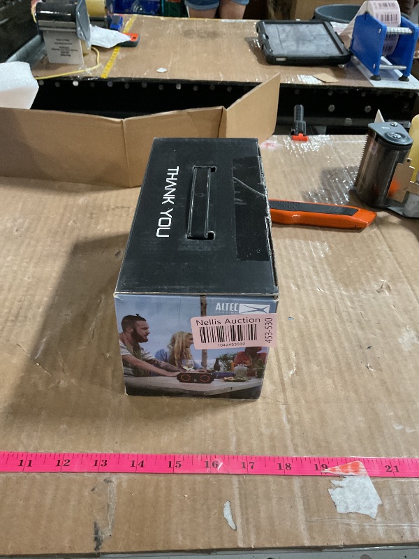 Photo 1 of **PARTS ONLY/ NON FUNCTIONAL** Altec Lansing LifeJacket 3 - Waterproof Bluetooth Speaker, Wireless & Portable Speaker for Travel & Outdoor Use, 30 Hour Playtime & 50 Foot Range, Black