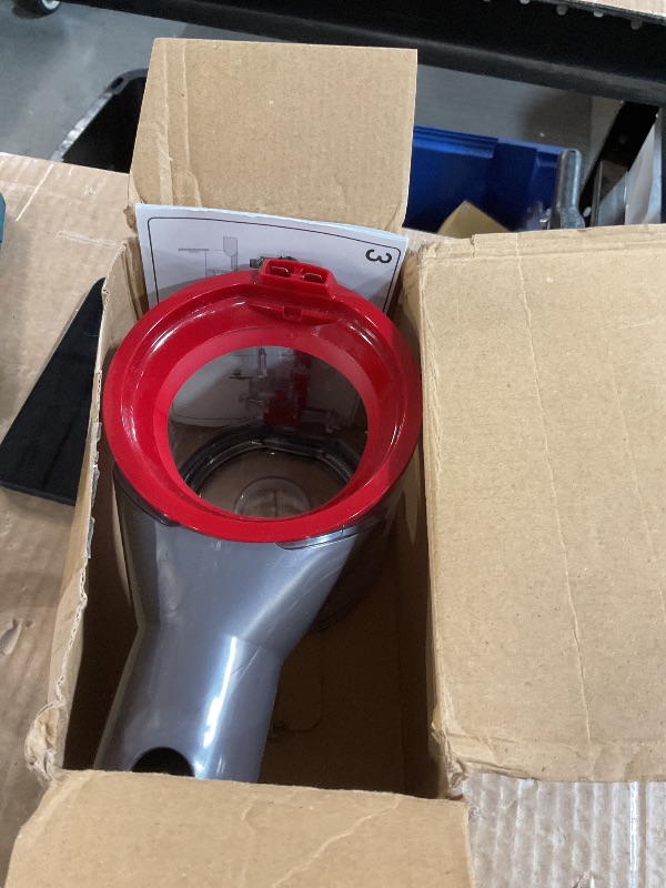 Photo 1 of RUKHOOL Replacement Dust Bin for Dyson V7 V8 SV10 SV11 Parts Canister Vacuum Attachments Dust Bucket Container Trash Can Dirt Cup for Dyson V8, Dustbin Part No.967699-01
