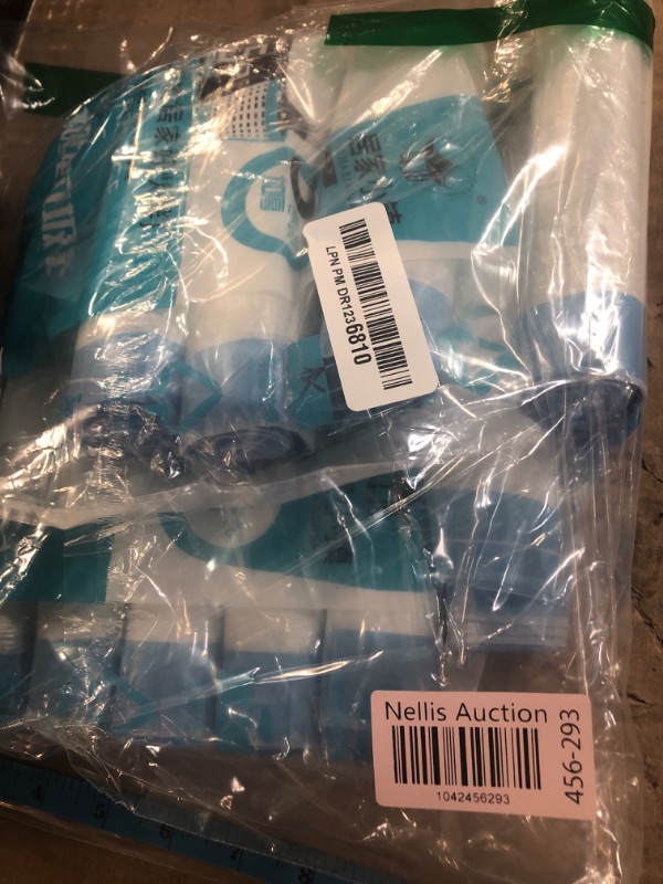 Photo 1 of 
120 Counts 1.6 Gallon Mini Drawstring Trash Bags, Small Garbage Bags by KSSKSS, Code a fit 4.5-8 Liter, 1.2-2 Gal, White Trash Bin Liners for Home Office Kitchen Bathroom Bedroom
