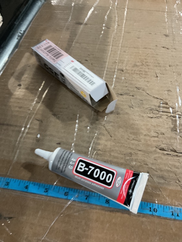 Photo 1 of ***(MISSING ACCESSORIES)***
B7000 Jewelry Glue for Making, FITTDYHE 1PCS 50ML/1.69 fl oz Clear Adhesive for Rhinestone, Fabric, Multipurpose Super B-7000 for Phone Re/pair, Nail Art, Wood, Glass, Charms