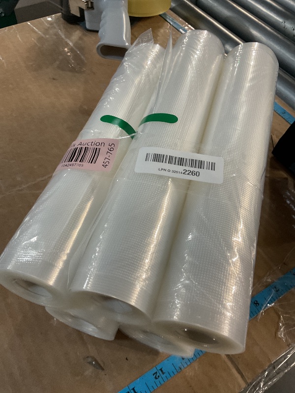 Photo 1 of [2025 Upgraded] Bonsenkitchen 6 Rolls 11" x 16' Vacuum Sealer Bags for Food with a Color Box, Easy to Store, Commercial Grade, BPA Free, Great for Food Storage or Sous Vide, VB21