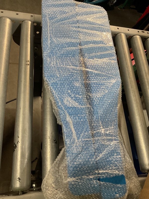 Photo 1 of **MISSING PARTS**SUUNYN Folding Adirondack Chair, HDPE All-Weather Fire Pit Chairs, Plastic Adirondack Chairs with 2 Cup Holder, Outdoor Lawn Chair for Patio Garden (Royal Blue)