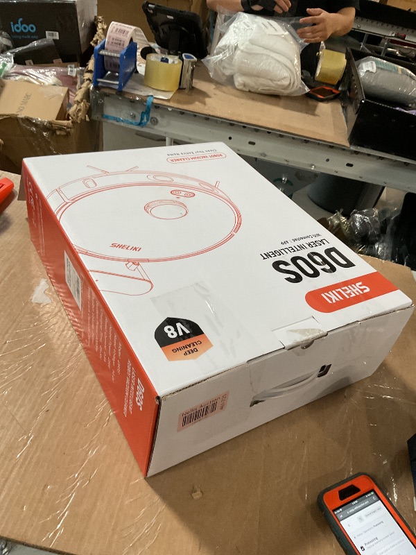 Photo 1 of Robot Vacuum and Mop, 3-in-1 Robotic Vacuums Cleaner with LiDAR Navigation Smart Mapping & Max Strong 4000Pa Suction, WiFi/App/Alexa Voice Control, Obstacle Avoidance, for Pet Hair, Carpets and more