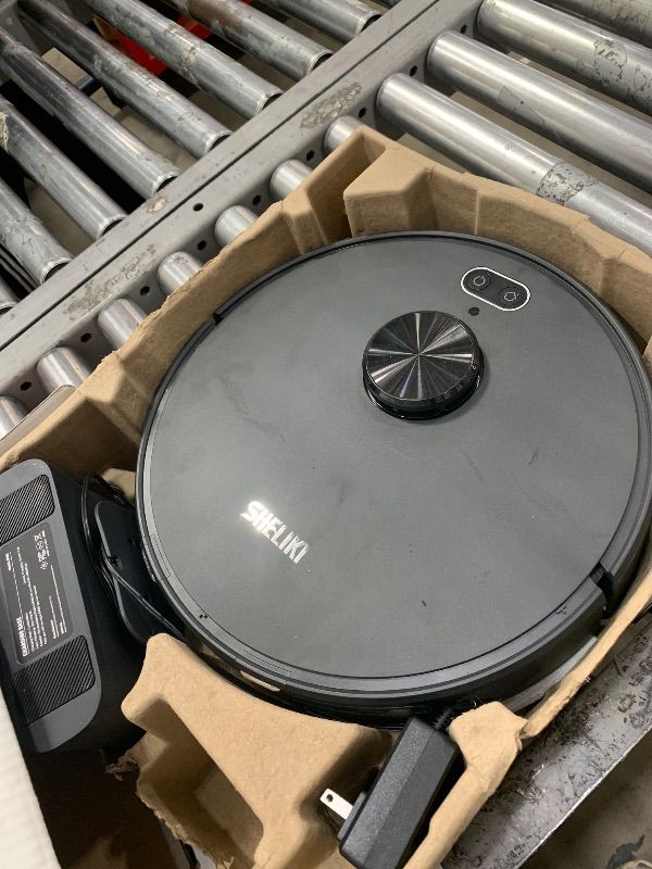 Photo 1 of Robot Vacuum and Mop, 3-in-1 Robotic Vacuums Cleaner with LiDAR Navigation Smart Mapping & Max Strong 4000Pa Suction, WiFi/App/Alexa Voice Control, Obstacle Avoidance, for Pet Hair, Carpets and more
