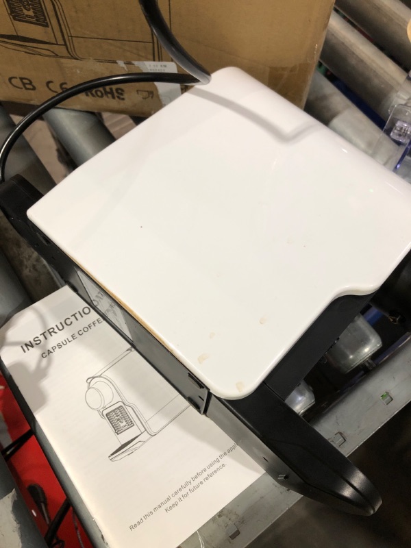 Photo 1 of (used)beanglass Mini Espresso Machine Compatible for NS Original Line Pods, Compact Capsule Coffee Maker with 20 Bar High Pressure Pump, 22 oz 