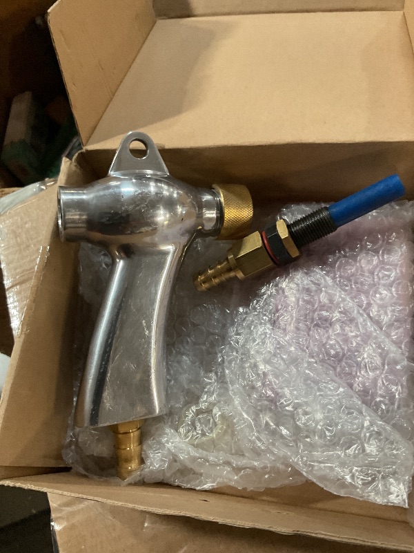 Photo 1 of Sand Blaster Gun, Sandblasting Sandblaster Gun Kit for Sandblast Blast Cabinet with 10Pcs Ceramic Nozzles