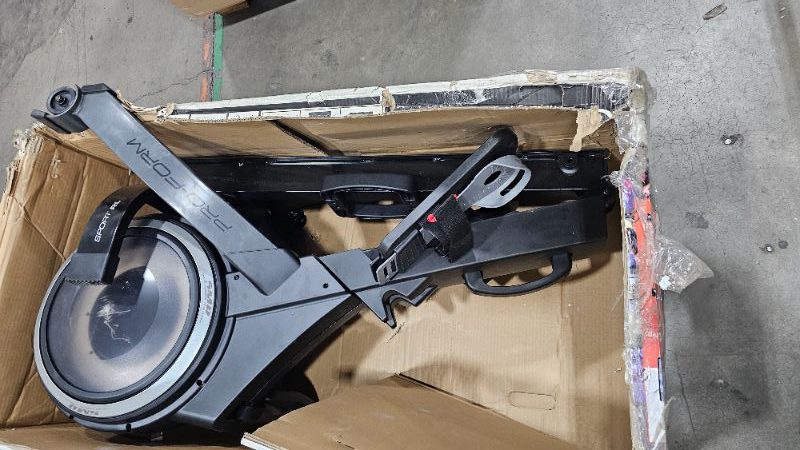 Photo 1 of ***PARTS ONLY***ProForm Magnetic Rowing Machine, Black, 250 lbs
