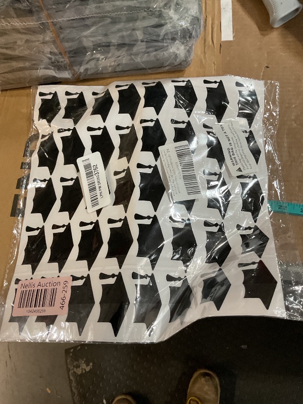 Photo 1 of 120PCS Graduation Cap Label Stickers Self-Adhesive Grad Hat Stickers Sealing Labels Grad Party Favor Labels for College High School Graduation Party Decor Envelopes,Chocolate,Cards Gift Wrap (Black)