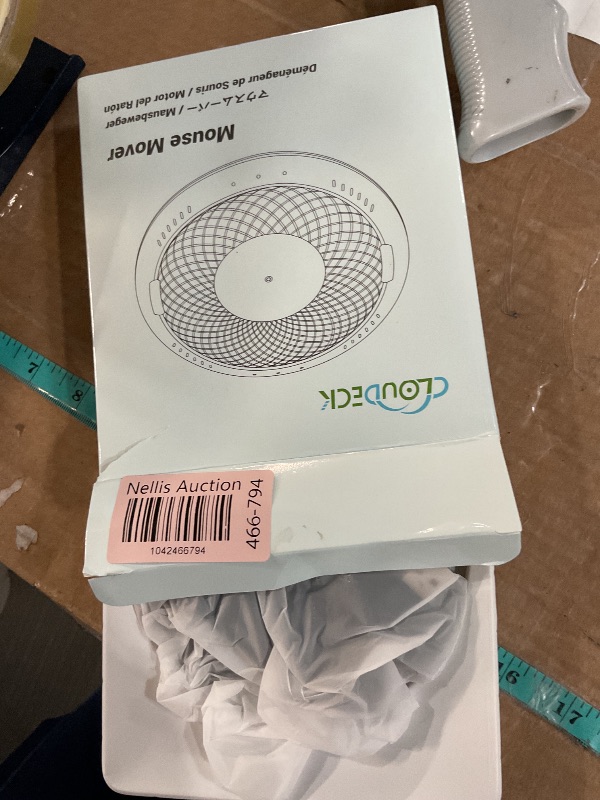 Photo 1 of Cloudeck Mouse Mover Undetectable Mouse Jiggler with ON/Off Switch,Turn & Stop, 2 Speed Modes with Memory Function, Random Move Mechanical Turntable Pad for Wired & Wireless Mouse