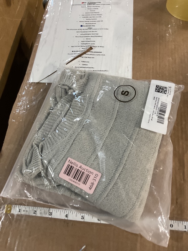 Photo 1 of Dokotoo Womens 3/4 Long Sleeve Pullover Ribbed Knit Tops Business Casual Oversized Loose Fit Lightweight Fall Shirts Fashion 2023 One Shoulder Sweater for Women Teacher Outfits Gray Small