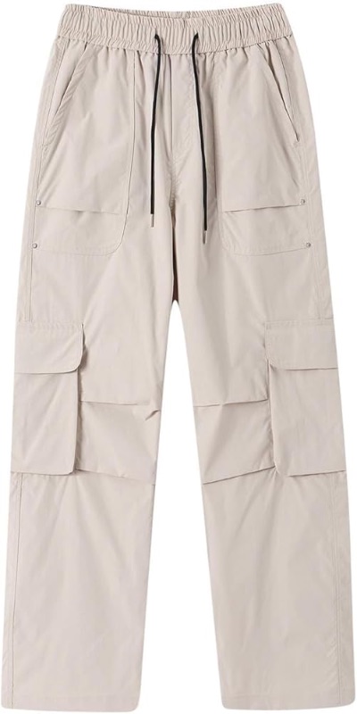 Photo 1 of (used) Cargo Pants for Men Work Pants Ripstop Training Lightweight Camping Wide Leg Summer with Multi Pocket Workout
Small