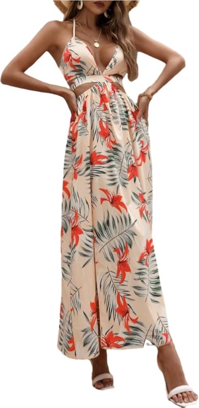 Photo 1 of *STOCK IMAGE FOR REFERENCE*
Women's Dress V Neck Maxi Beach Dress M