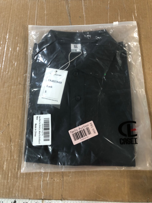 Photo 1 of *STOCK IMAGE FOR REFERENCE*
Men's Short Sleeve Polo Shirt Quick-Dry Performance Tactical Golf Shirts Regular-fit Jersey Tennis Shirt S