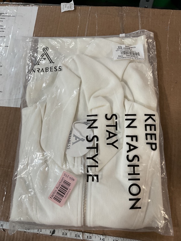 Photo 1 of (LARGE) (BAGGED) The Drop Women's Hayley Half Zip Fleece Sweatshirt L