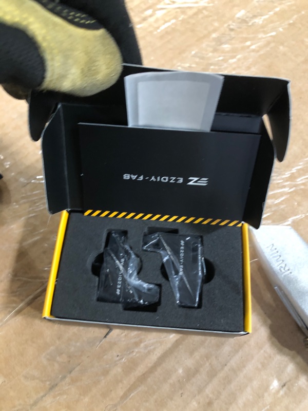 Photo 1 of EZDIY-FAB Shield Series 8-Pin PCIe GPU Power Adapter,90-Degree Angled Connector, Aluminum Design for Graphics Cards – Standard Type,Black-2 Pack