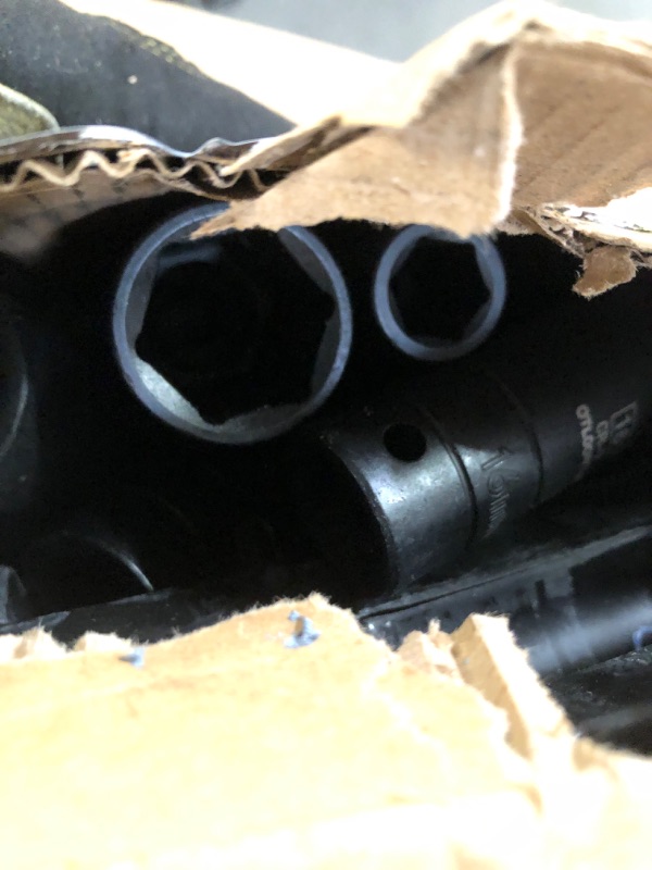 Photo 1 of OTLOOMTBT 14-Piece 1/2-Inch Super-Rugged and Durable Impact Socket Set, Well-Made Industrial Grade Thicker Metric Deep Sockets & Socket Sets with Drill Socket Adapter 1/2 Drive, exceed than ANSI.