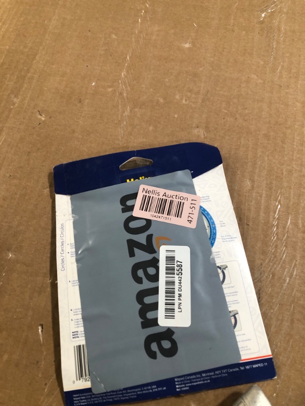 Photo 1 of Helix Angle and Circle Maker with Integrated Circle Templates, 360 Degree, 6 Inch / 15cm, Assorted Colors (36002)