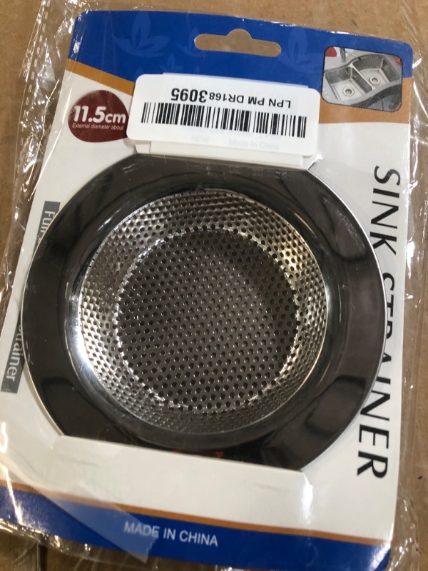 Photo 1 of ***(PARTIAL SET)***
Honmein 2 Pcs Sink Strainer for Most Kitchen Sink Drain Basket, Upgraded Double-Layer Safe Design Kitchen Sink Strainer (Outer Diameter 4.5 Inch)
