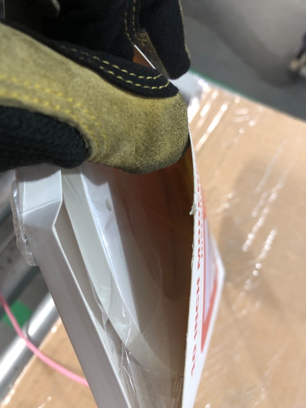 Photo 1 of IVERRA 10 Inch White House Numbers for Outside, Large Floating Home Address Numbers, Modern Outdoor House Number for Wall Street Garage Gate (2)