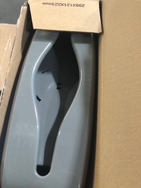 Photo 1 of Countertop Multifold Hand Paper Towel Dispenser by Oasis Creations, Single Sheet Dispensing – Glossy Gray