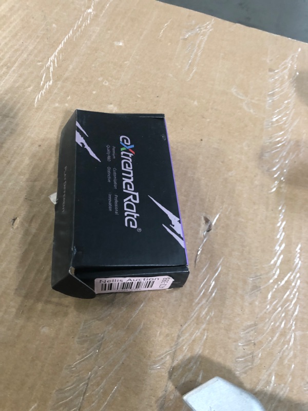 Photo 1 of eXtremeRate Back Buttons Attachment for Nintendo Switch Pro Controller, Clear Black Back Paddles Programable RISE4 Remap Kit for Switch Pro Controller - Controller NOT Included