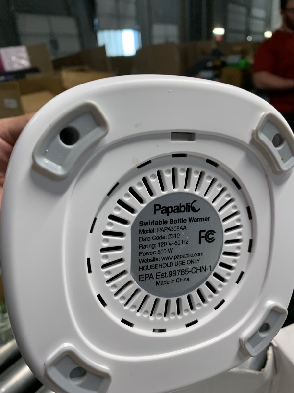 Photo 1 of (missing top)
Papablic NutriWarm™ Swirlable Bottle Warmer – Advanced Nutrient-Preserving Warming Technology, Fast and Even Warming for Breastmilk & Formula, Precise Temperature Control, Easy to Use