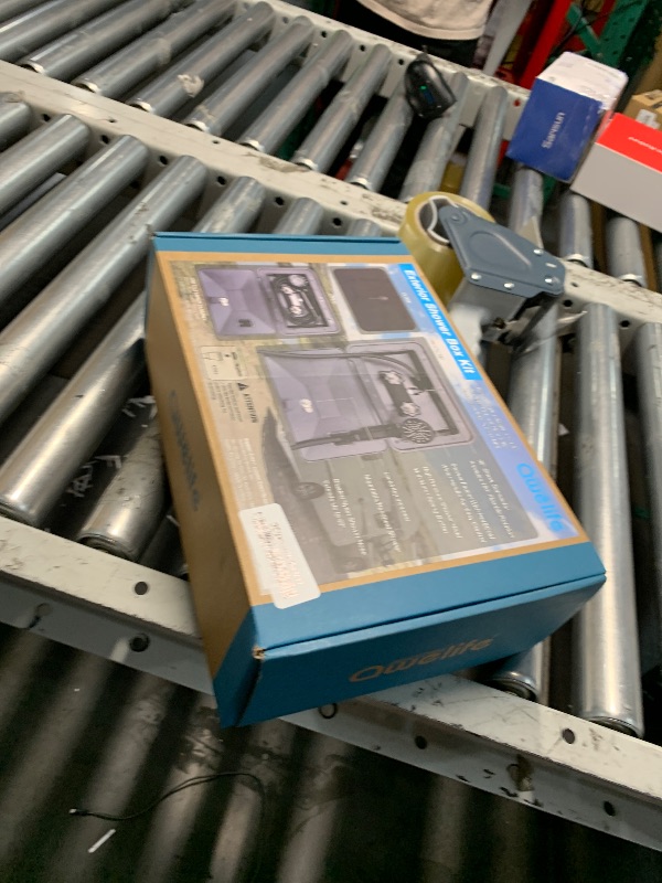 Photo 1 of Awelife RV Outdoor Shower Exterior Shower Box Kit for RV, Camper, Van, Travel Trailer, Motorhome and Boat, Black