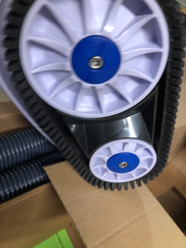 Photo 1 of Hayward TracVac Lightweight Automatic Suction Vacuum Cleaner with Hose and Valve for In Ground Swimming Pool Maintenance, White