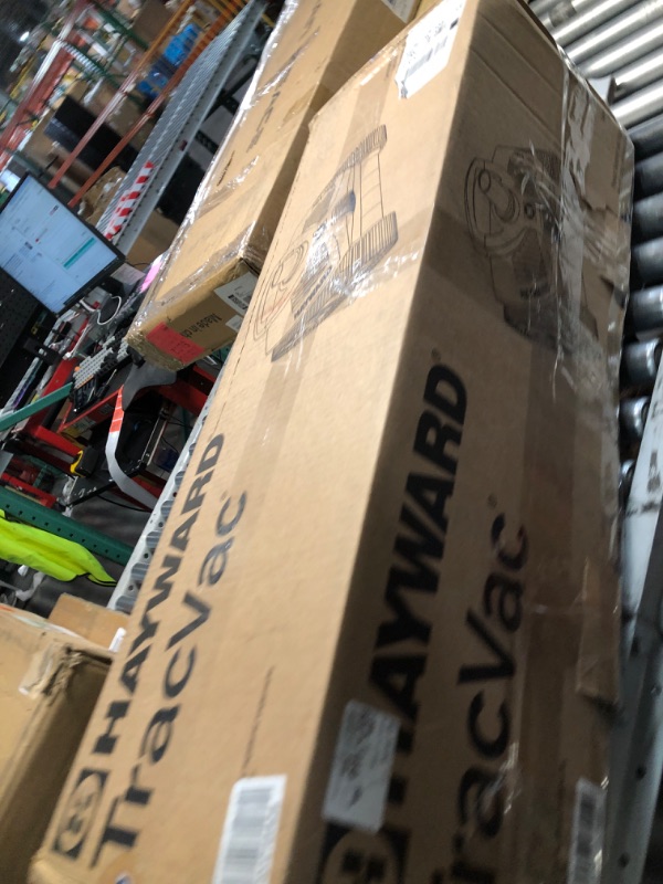 Photo 1 of Hayward TracVac Lightweight Automatic Suction Vacuum Cleaner with Hose and Valve for In Ground Swimming Pool Maintenance, White