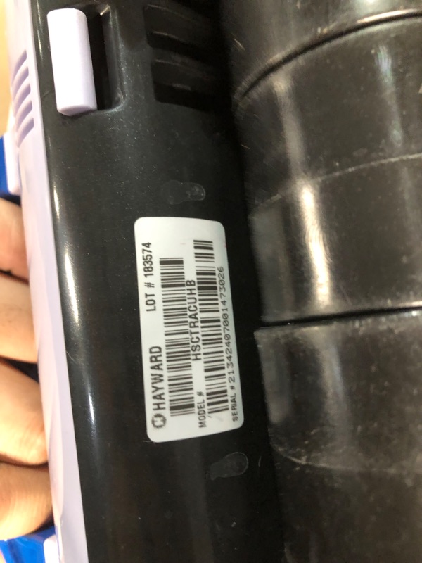 Photo 1 of Hayward TracVac Lightweight Automatic Suction Vacuum Cleaner with Hose and Valve for In Ground Swimming Pool Maintenance, White