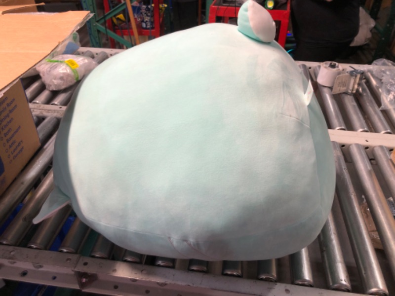 Photo 1 of Squishmallows Original 24in Lorna The Light Teal Llama Wrapped in Tassels – Official Jazwares Plush (Jumbo)