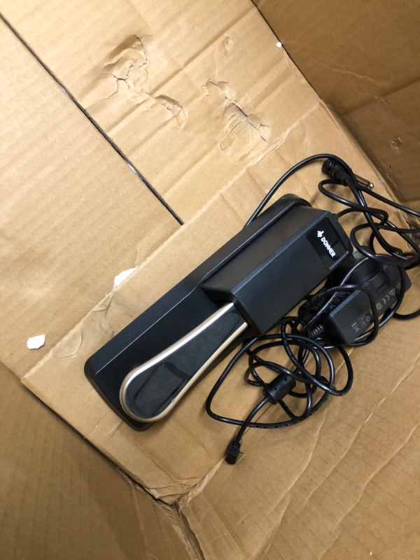 Photo 1 of ***USED - DAMAGED - CRACKED - POWERS ON - UNABLE TO TEST FURTHER - MISSING MUSIC HOLDER - SEE PICTURES***
Donner DEP-20 Beginner Digital Piano 88 Key Full Size Weighted Keyboard, Portable Electric Piano with Sustain Pedal, Power Supply