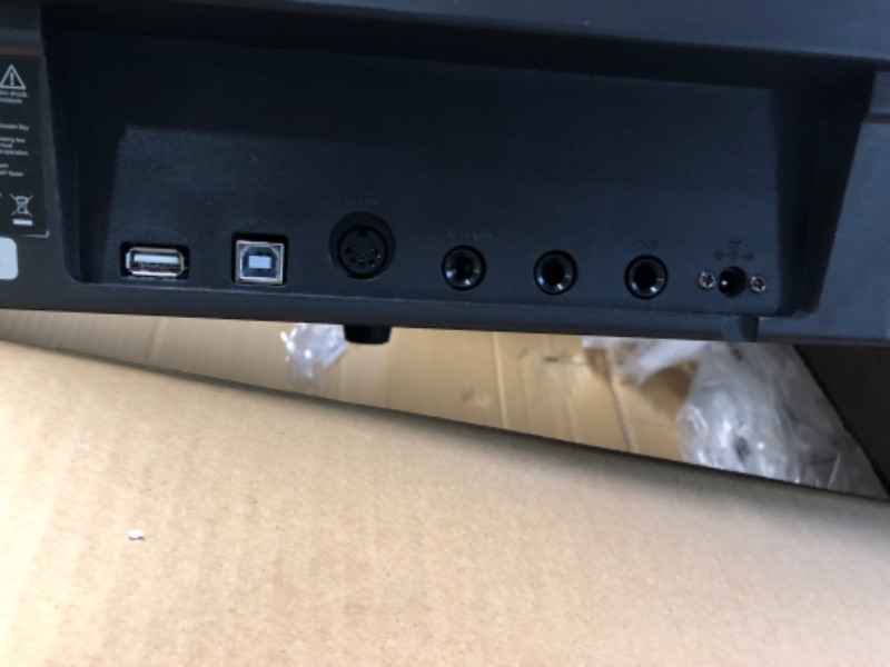 Photo 1 of ***USED - DAMAGED - CRACKED - POWERS ON - UNABLE TO TEST FURTHER - MISSING MUSIC HOLDER - SEE PICTURES***
Donner DEP-20 Beginner Digital Piano 88 Key Full Size Weighted Keyboard, Portable Electric Piano with Sustain Pedal, Power Supply