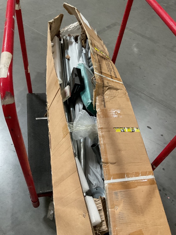 Photo 1 of *STOCK PHOTO FOR REFERENCE**PARTS ONLY, PARTIAL SET, MISSING UNKNOWN PARTS**TRUCK PICK UP ONLY**
Hipicute 10' x 15' x 8.5' Heavy Duty Carport with Galvanized Tarp Roof, Steel Carport Kits Outdoor with Tarp Roof, Galvanized Car Shelter for Tractors, Pickup