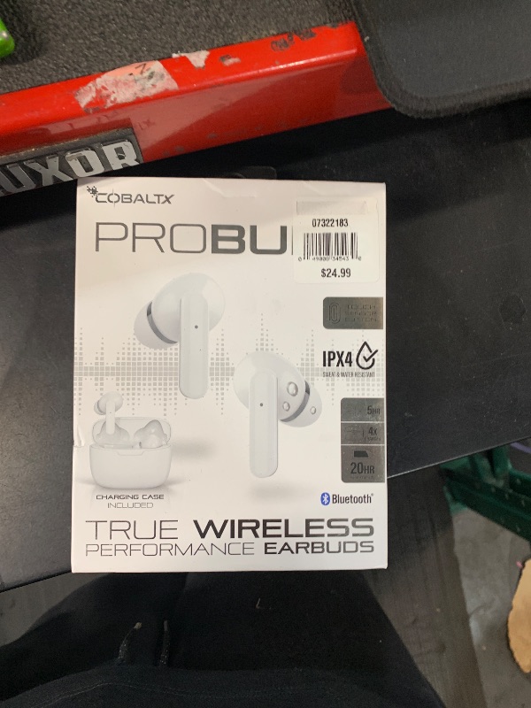 Photo 1 of (stock photo for reference)
cobaltx probuds true wireless  preformance earbuds