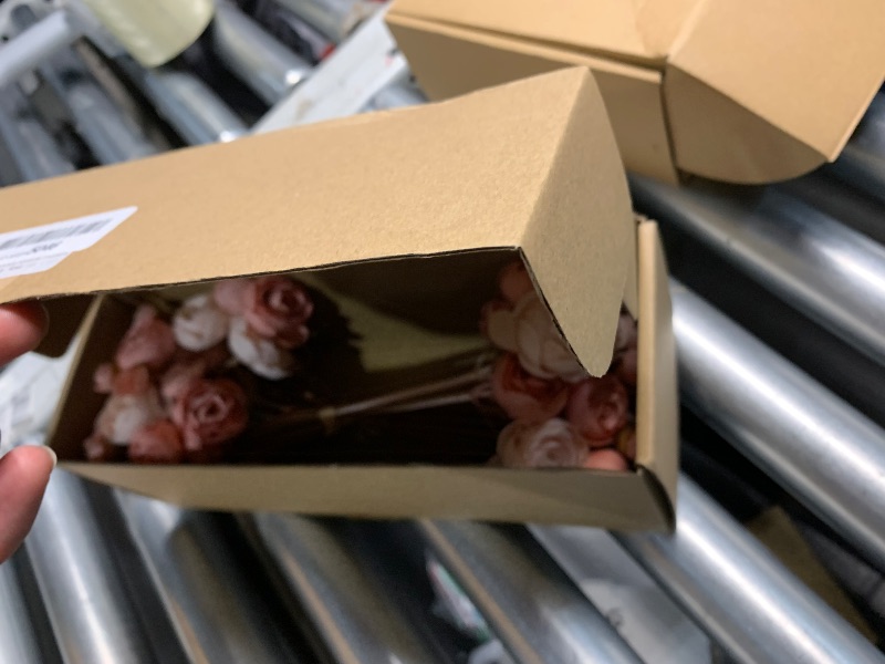 Photo 1 of Floroom Ranunculus Artificial Flowers 18 Pcs Dusty Rose Faux Silk Mini Ranunculus Bulk Fake Wedding Filler Flowers for DIY Bouquets, Centerpieces, Bridal Shower Decorations & Arrangements