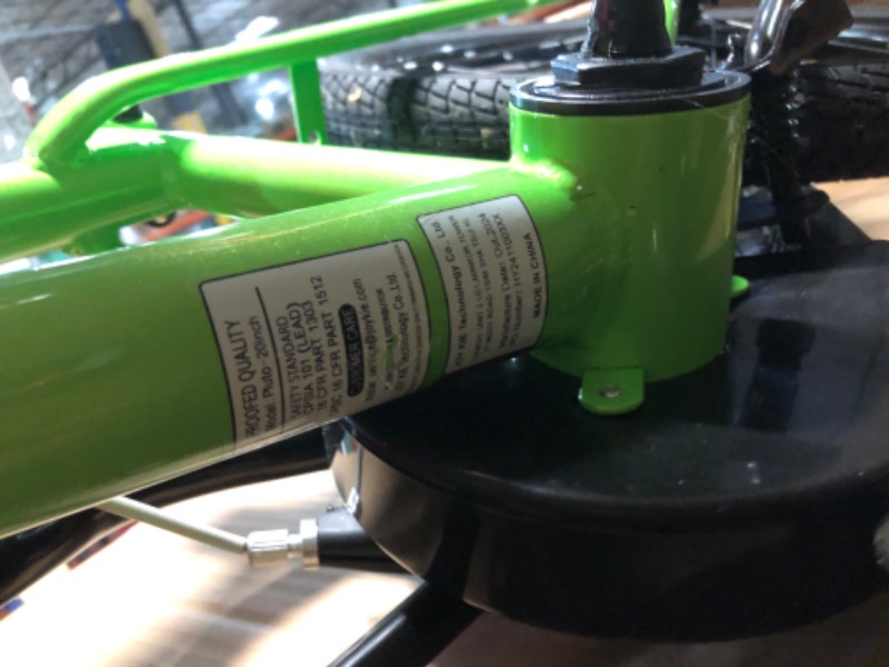 Photo 1 of ***DAMAGED - MISSING PARTS - SEE COMMENTS***
JOYSTAR 20 Inch Kids Bike with Training Wheels 20Inch Boys Bike for Ages 8-12 Year Old Children BMX Kids' Bicycle Green