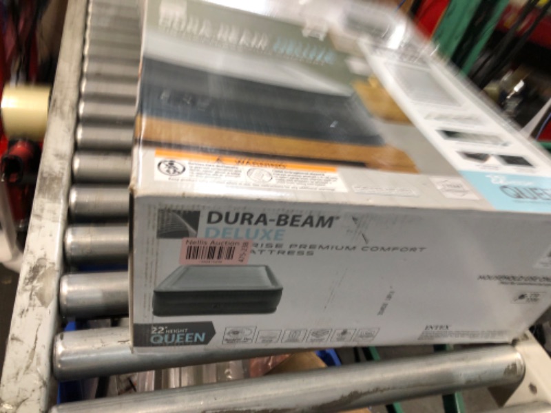 Photo 1 of (leaks air)(sold for parts)(repair) NTEX 64417ED Dura-Beam Deluxe Comfort-Plush High-Rise Air Mattress: Fiber