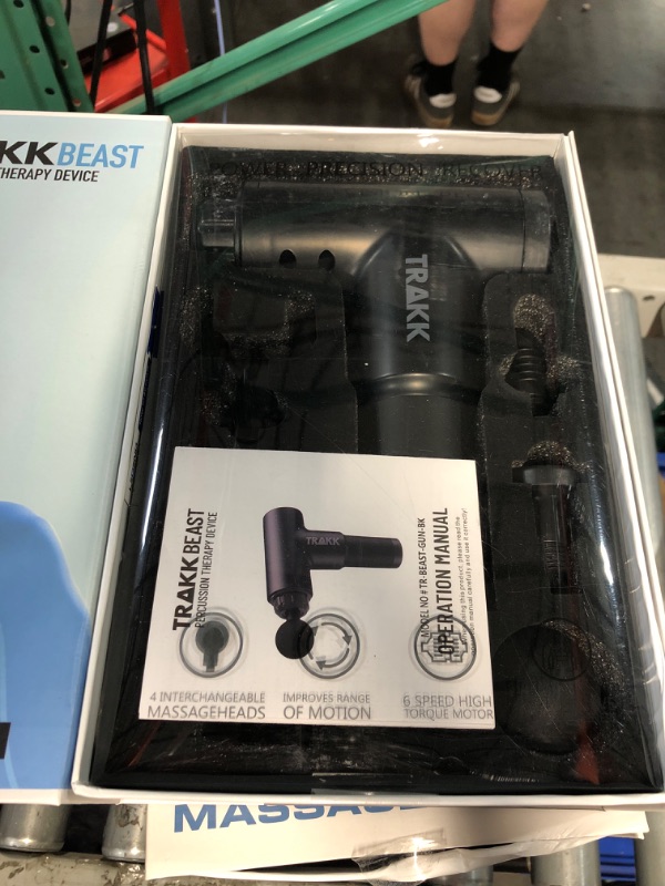 Photo 1 of Trakk Beast 6 Speed Percussion Massage Gun
