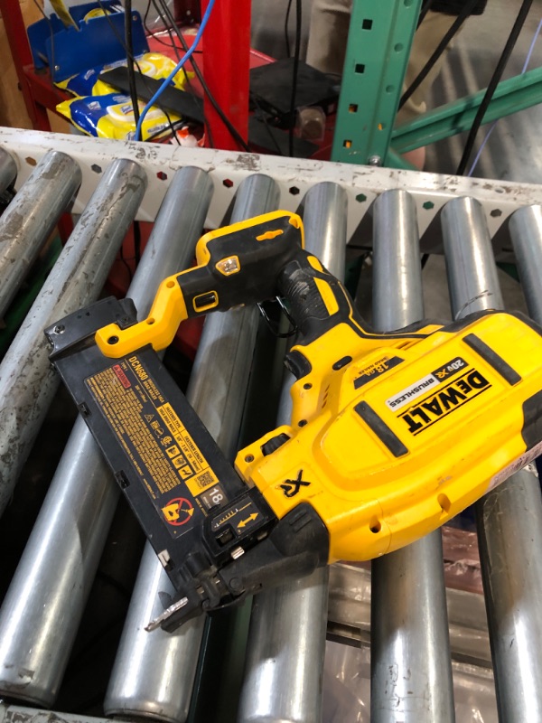 Photo 1 of ***(HEAVILY USED)***
Dewalt 20V MAX XR Lithium-Ion Cordless 18-Gauge Narrow Crown Stapler (Tool Only)